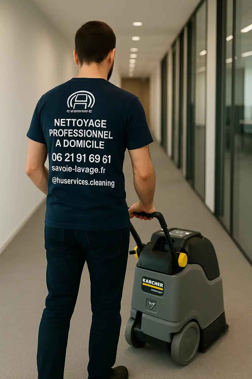 Nettoyage de moquette dans une copropriété à Val d'Isère